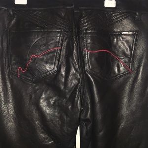 Eckōred Leather Pants